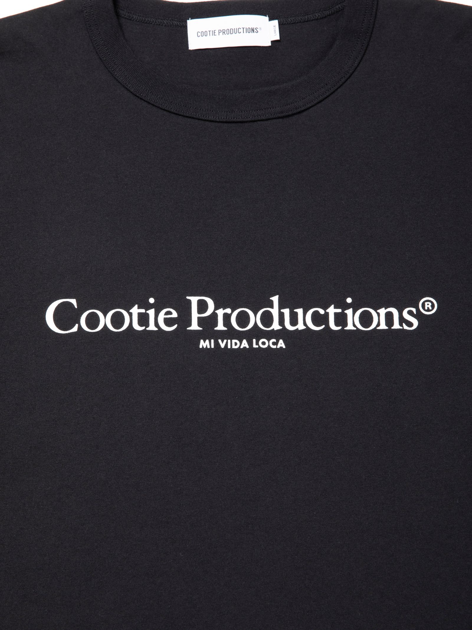 Print S/S Tee - 2 / BLACK /  プリント ティーシャツ