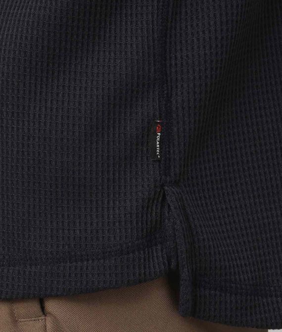 DWELLER L/S HENRY NECK TEE POLARTEC® THERMAL PRO® / NAVY