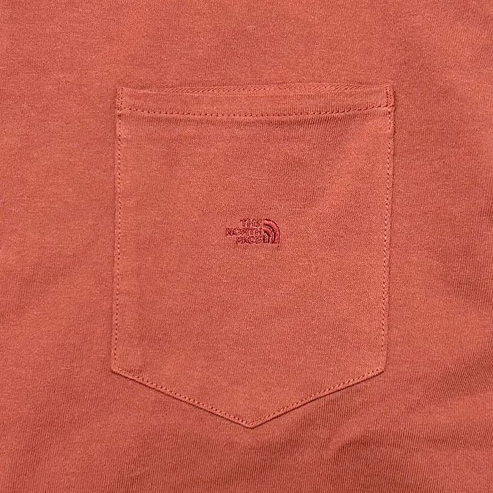 8oz Field Long Sleeve Pocket Tee / RU(Rust)