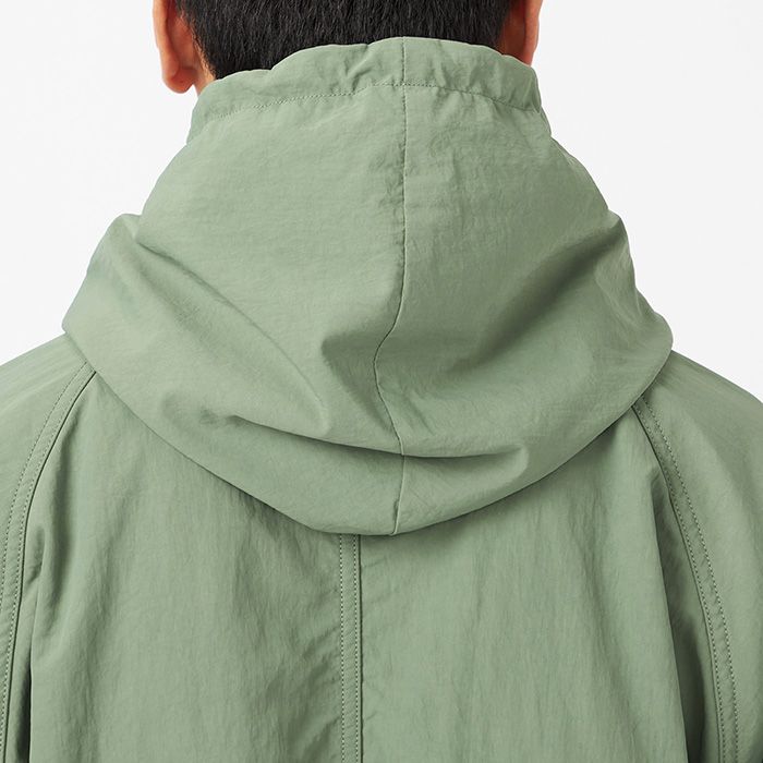 Hooded Jacket/ FG(Fade Green)