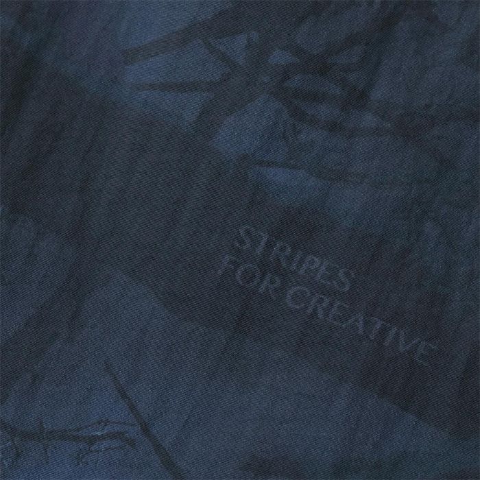 BASEBALL HALF ZIP JACKET  | NAVY TREE CAMO