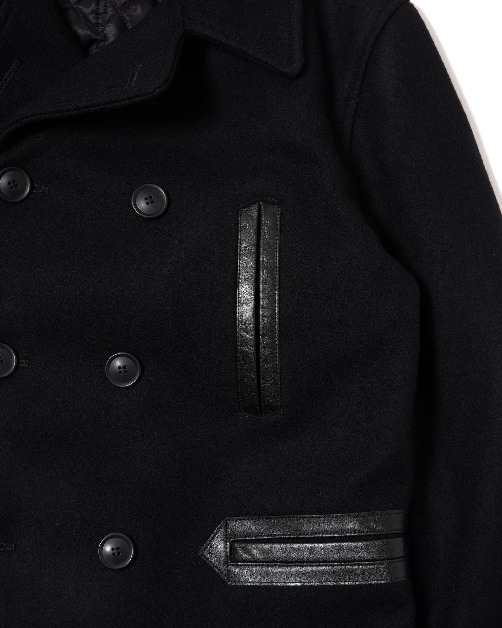 P-COAT / BLACK / ピーコート