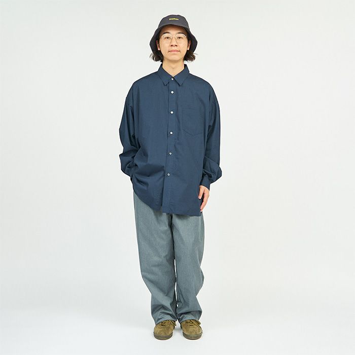 CORPORATE UNIFORM L/S SHIRT / NAVY