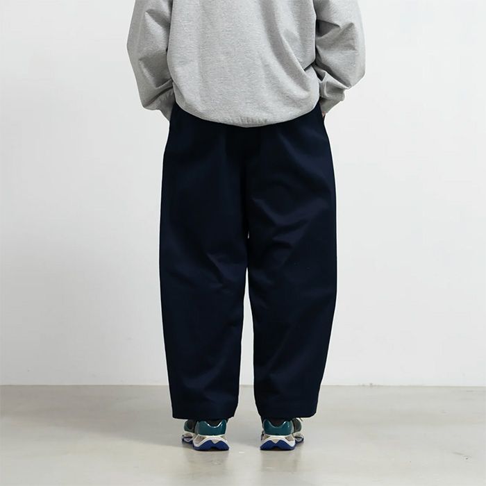Westpoint Chino Wide Tapered Trousers  / NAVY