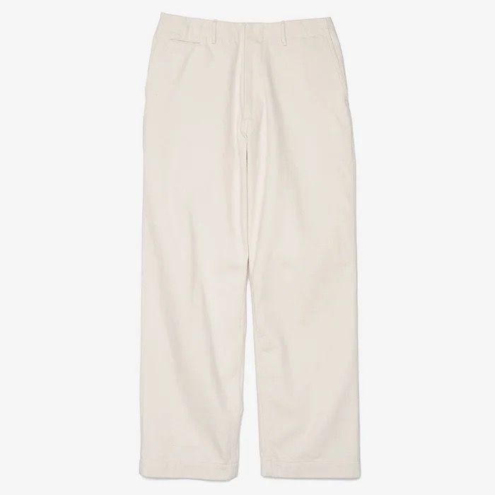 Wide Denim Pants / NA(Natural)