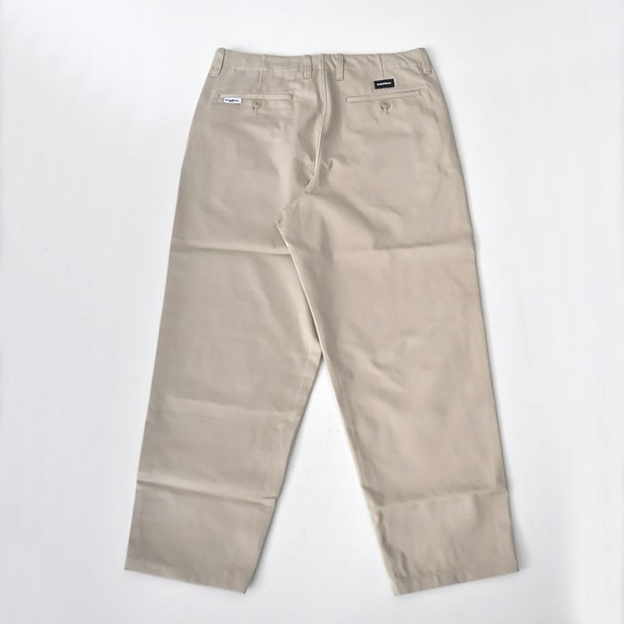 DESCENDANT - DC-6 ORGANIC COTTON TWILL TROUSERS / KHAKEE | Stripe Online  Store