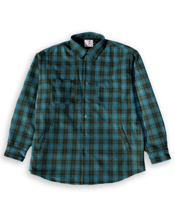 CPO Quilted Check Jacket / BLUE / CPOジャケット