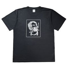 STONED ZIG-ZAG T SHIRT / BLACK / プリントシャツ