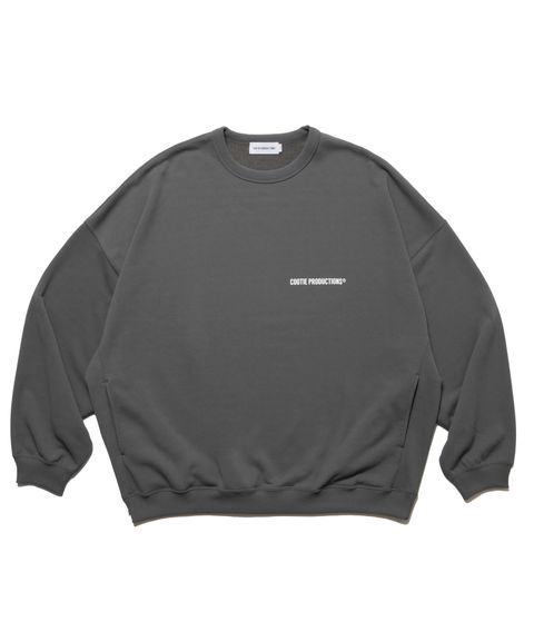 Dry Tech Oversized Sweat Crew / GRAY /  ドライテックスウェット