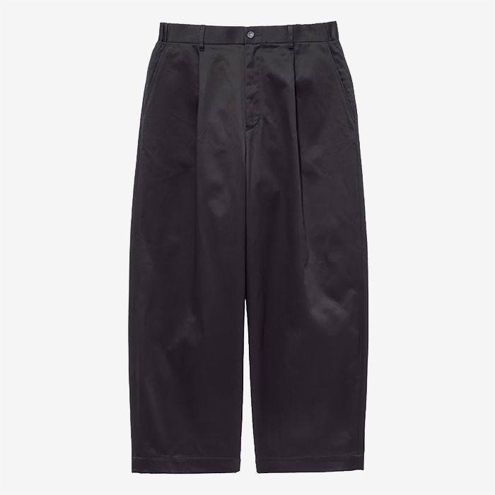 Westpoint Chino Wide Tapered Trousers / Black