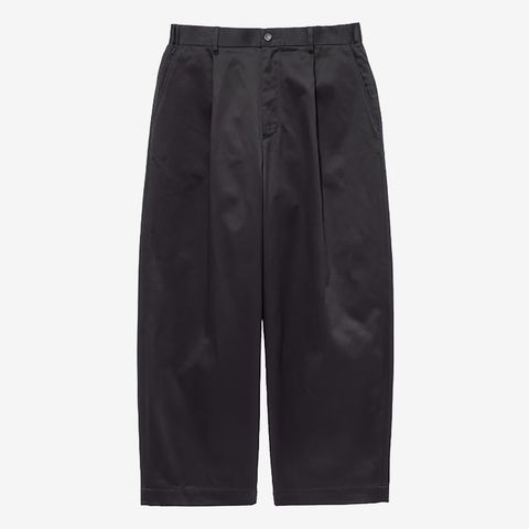 Westpoint Chino Wide Tapered Trousers / Black