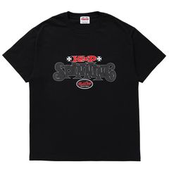 SPINNING TEE / BLACK / プリントティー
