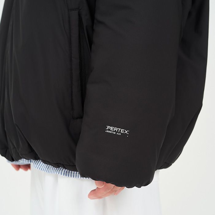 PERTEXⓇ QUANTUM AIR MINI RIPSTOP ZIP-UP BLOUSON / BLACK