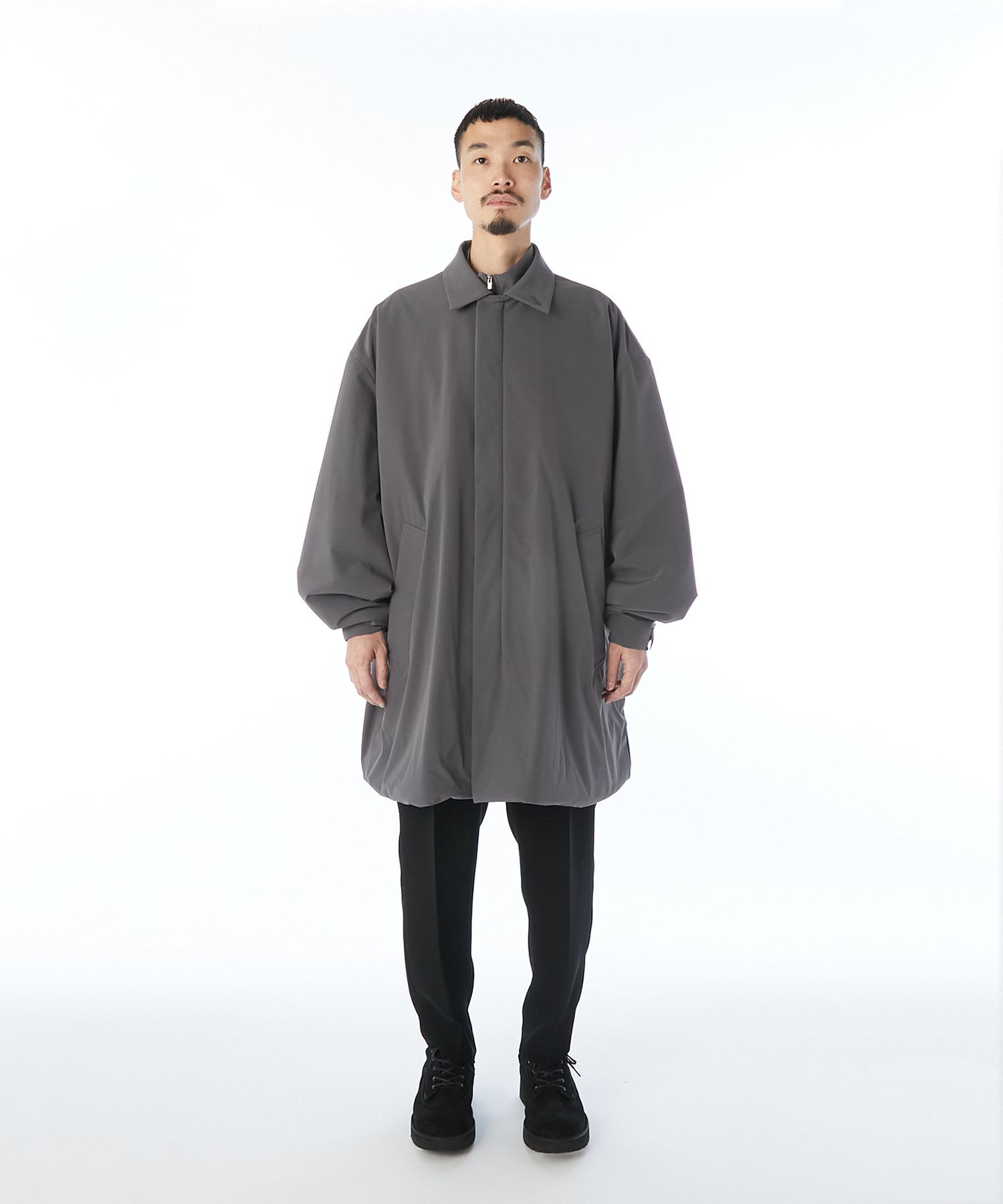 2262-C009-002 / BALMACAAN COAT / BLACK / コート