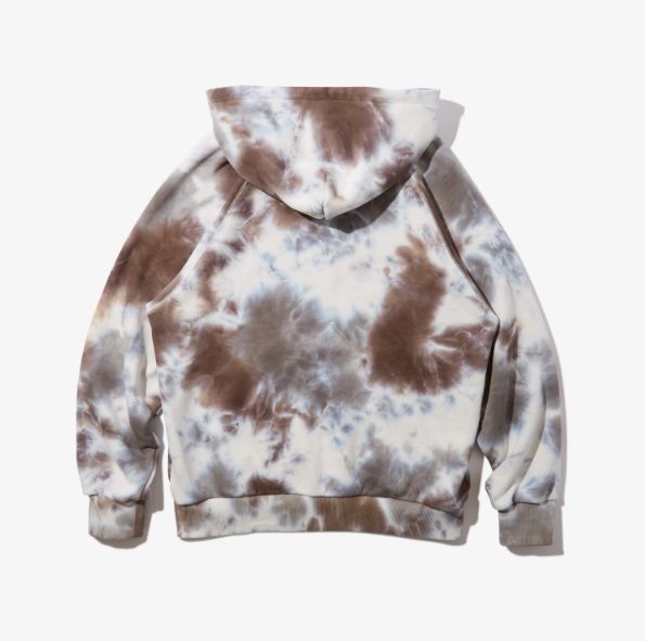 Dyed Full Zip Hooded Sweatshirt (Light Camo) / Light Camo /  ジップパーカー