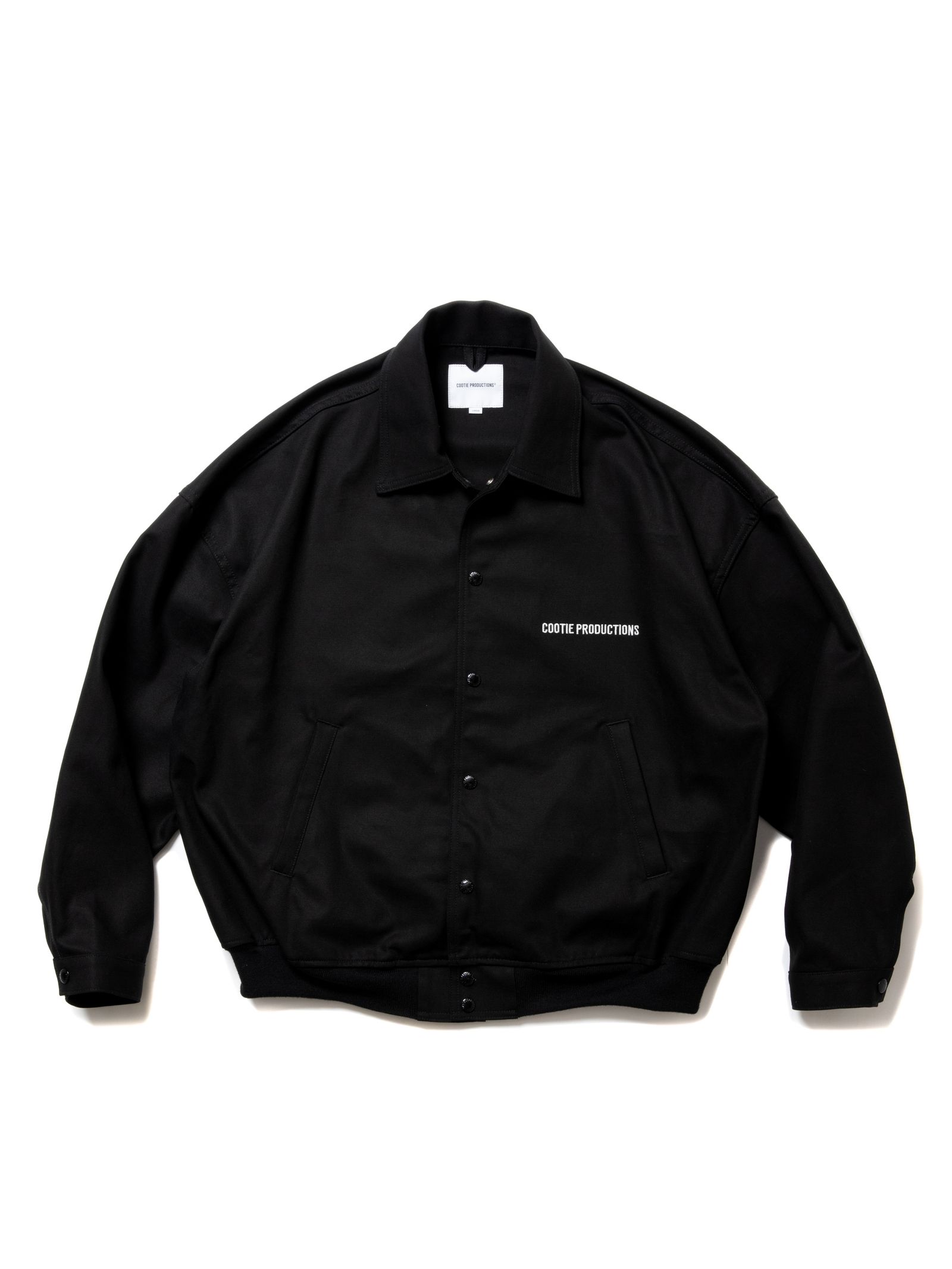 Cotton OX Award Jacket / Black / アワードジャケット - S