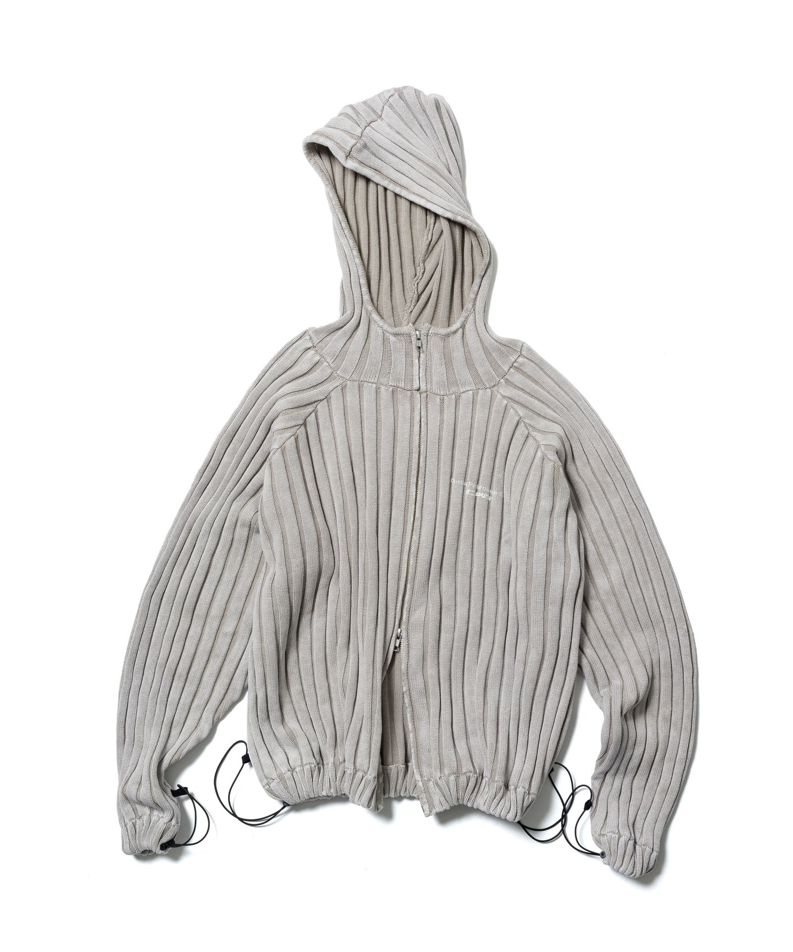 CPG KNIT HOODIE 26AW / GRAY / ニット フーディー