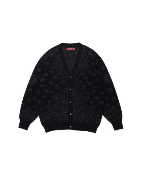 Bandana Cardigan / BLK×C-GRY / カーディガン