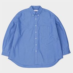 Oxford L/S Oversized B.D Shirt / Sax