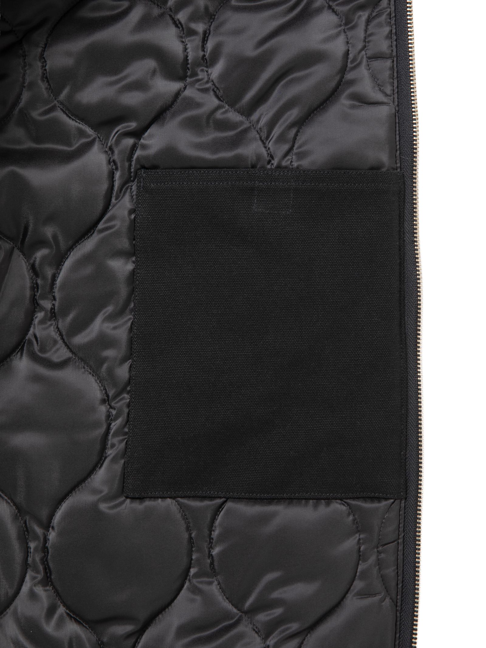 Nidom Cotton Duck Flight Jacket / BLACK / フライトジャケット