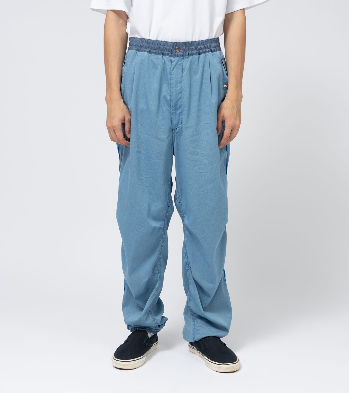 Indigo Field Track Pants / IB(Indigo Bleach)