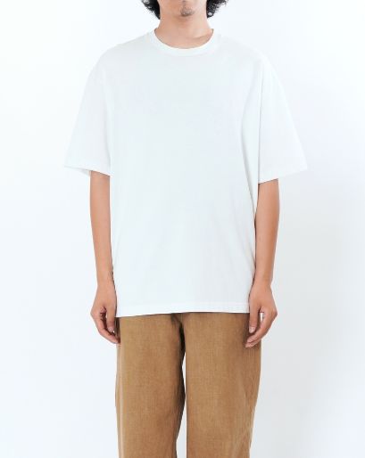 BASIC S/S T-SHIRTS / WHITE