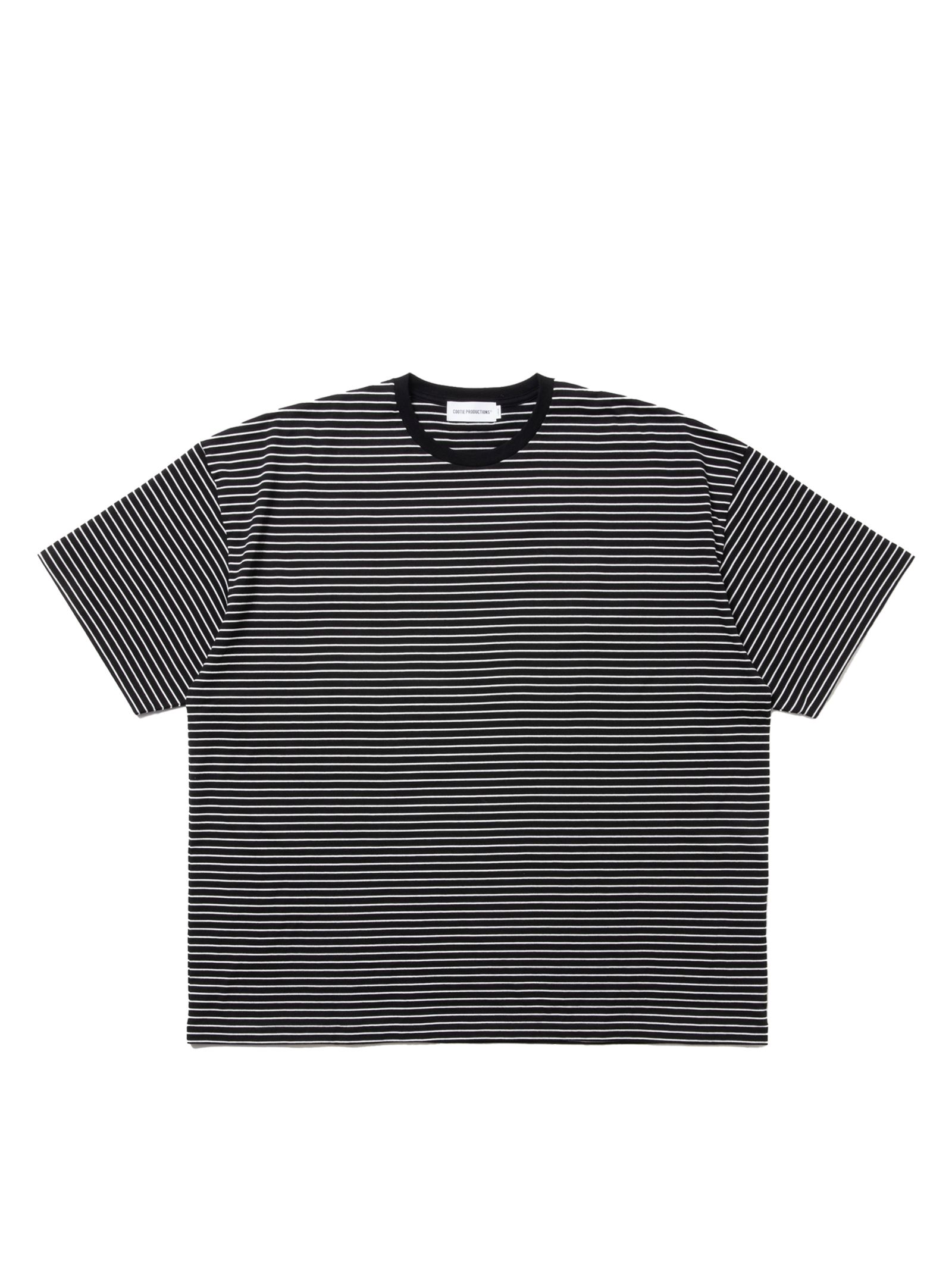 COOTIE PRODUCTIONS - Border L/S Tee (BLACK) / オーバーサイズ