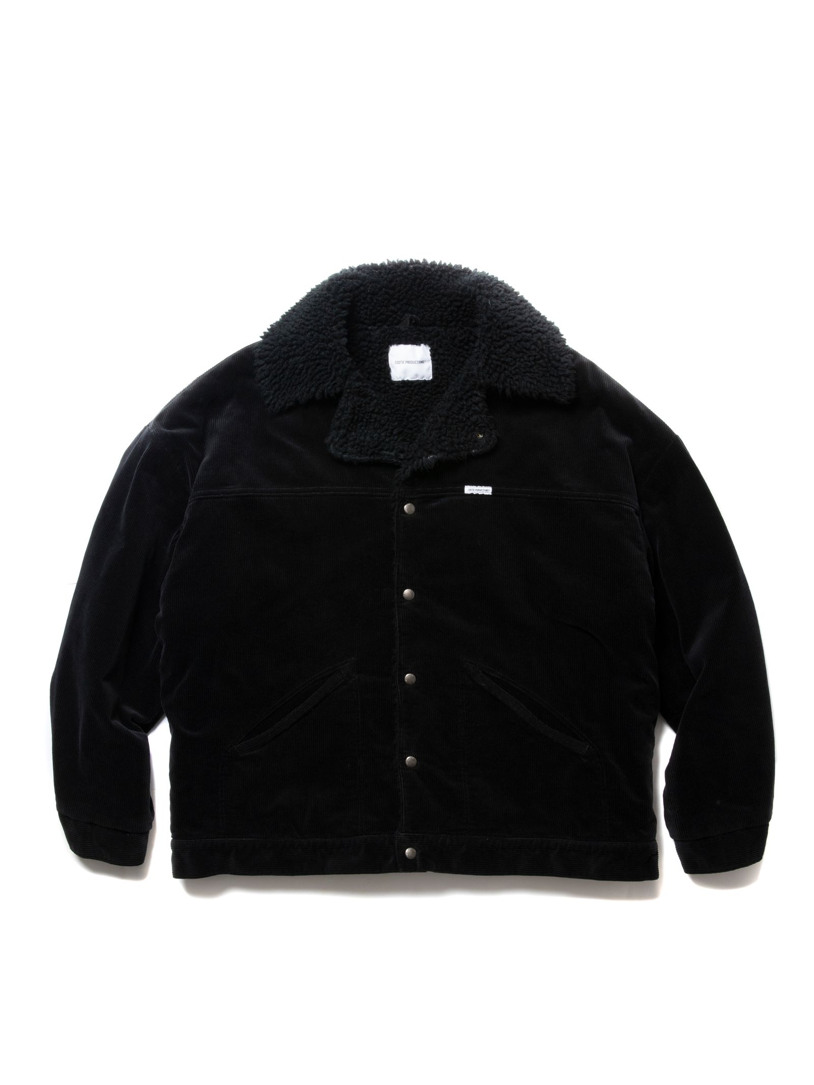 COOTIE PRODUCTIONS - Corduroy Cattleman Jacket / Black×Black / コーデュロイジャケット  | Stripe Online Store