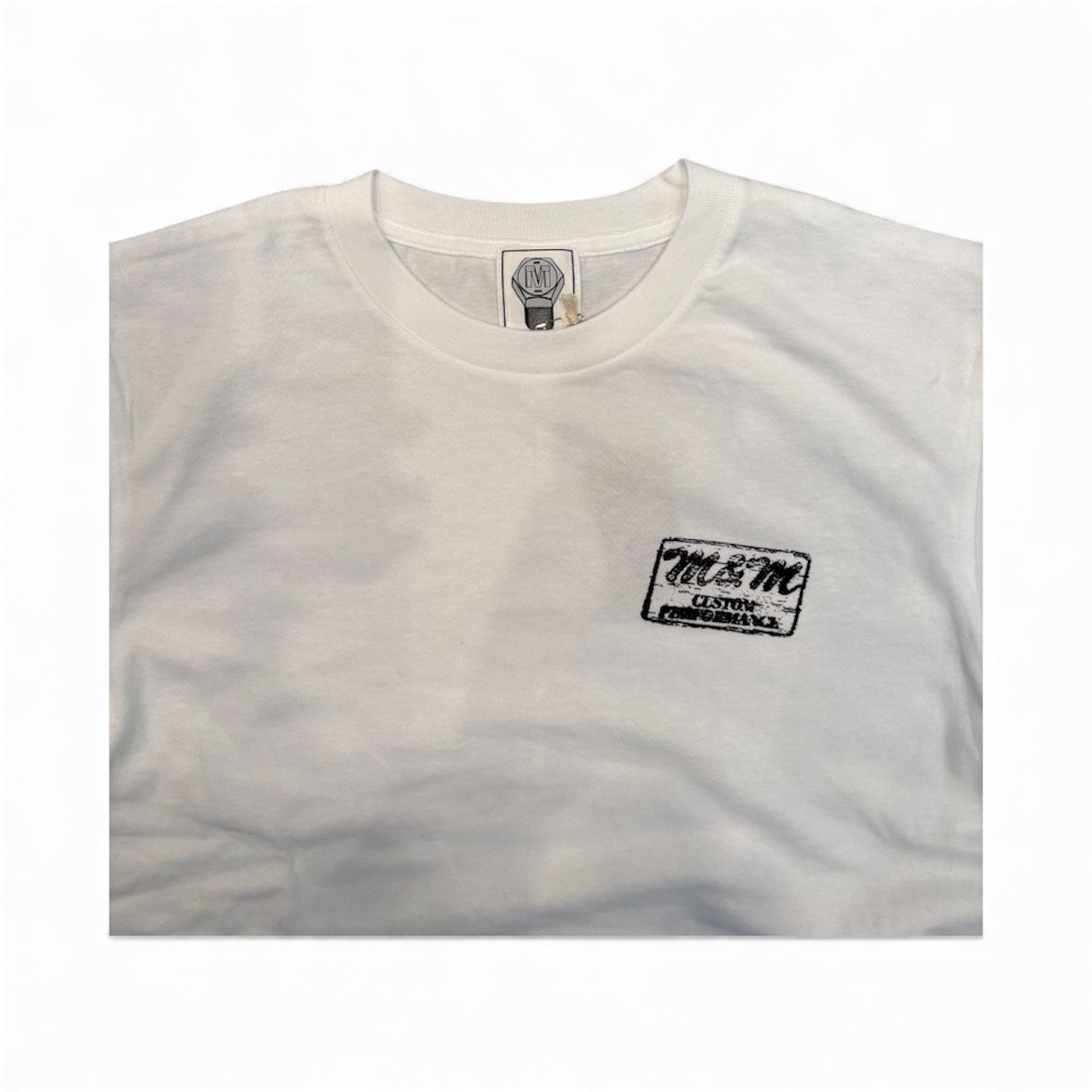 Logo L/S Tee / WHITE / プリントロングスリーブティー