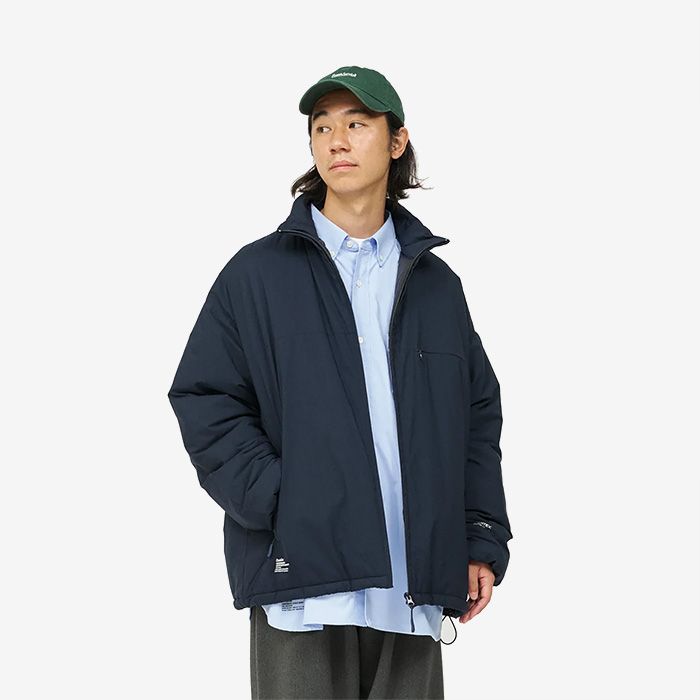 PERTEX® QUANTUM AIR MINI RIPSTOP ZIP-UP BLOUSON / NAVY