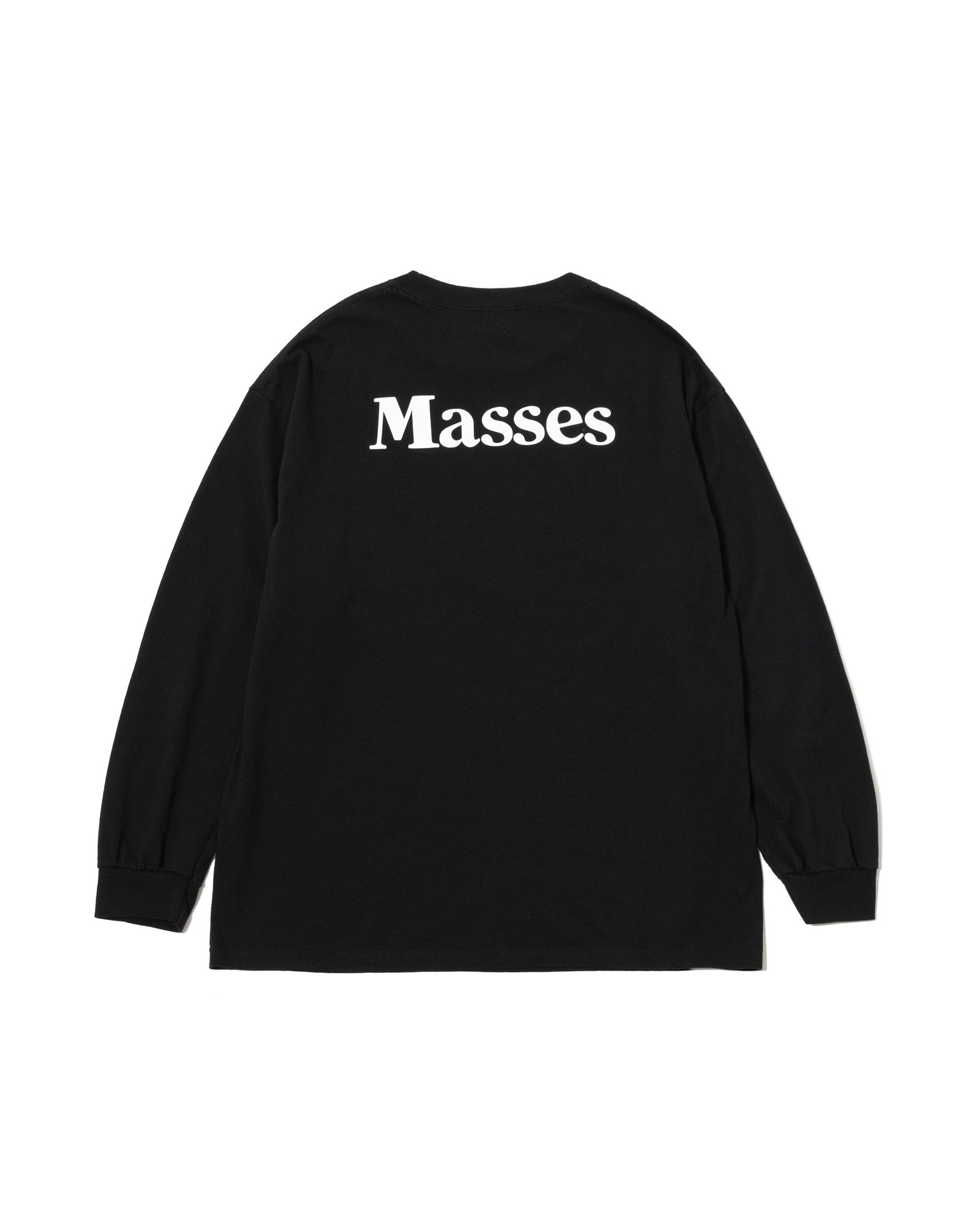 T-SHIRT L/S CROSS SNAKE / BLACK / プリントL/Sティー