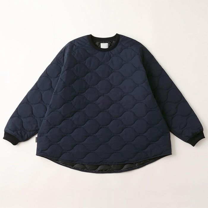 SUPER BIG PUFF TOP | NAVY
