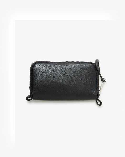 HIKER MINI WALLET COW LEATHER / BLACK