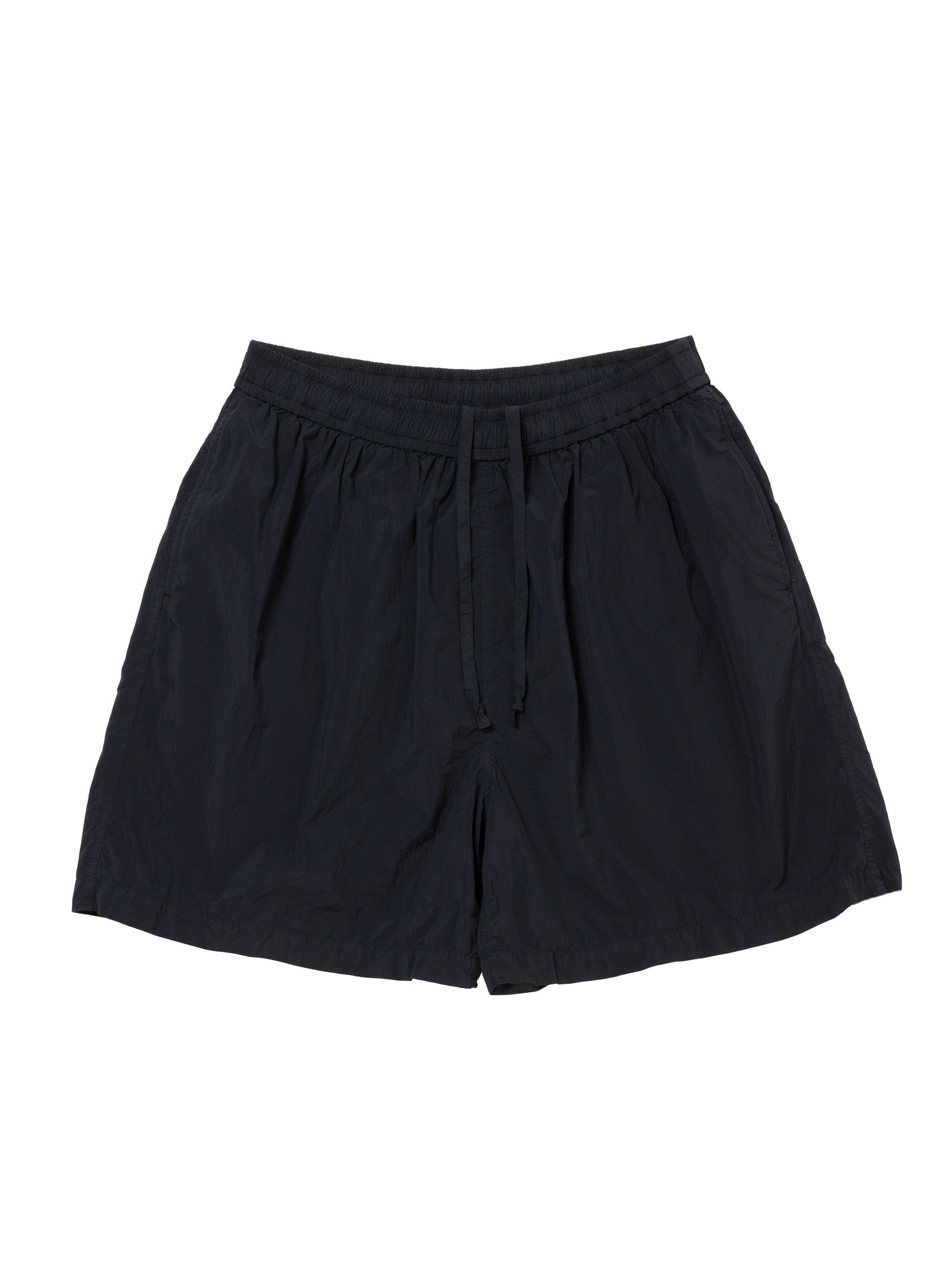 MADRAS DYED SHORTS / NAVY / チェックショーツ