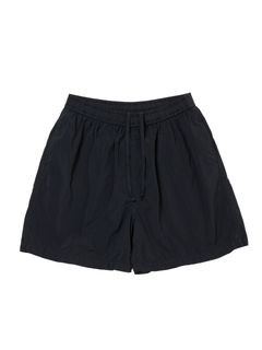 MADRAS DYED SHORTS / NAVY / チェックショーツ