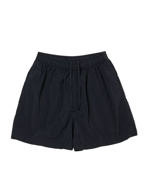 MADRAS DYED SHORTS / NAVY / チェックショーツ