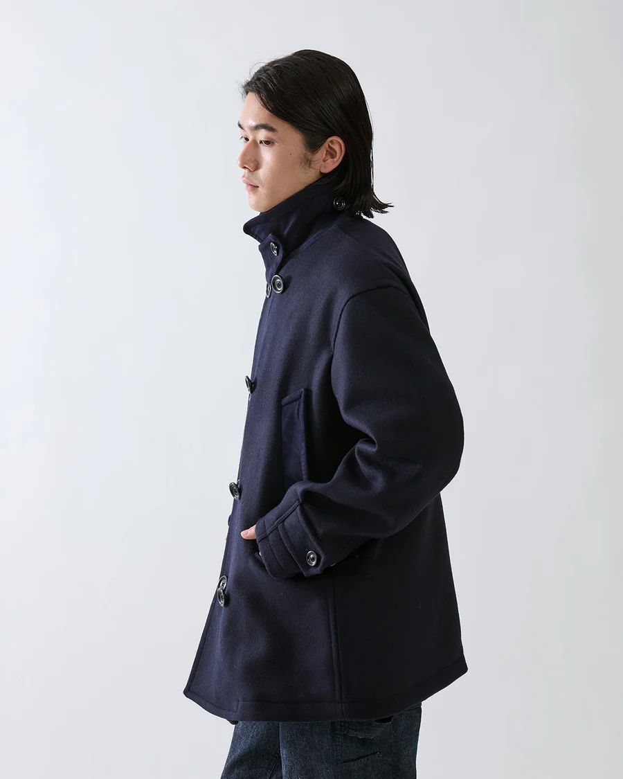 MARINER COAT WOOL DOUBLE MELTON WITH WINDSTOPPER® / DARK NAVY / コート