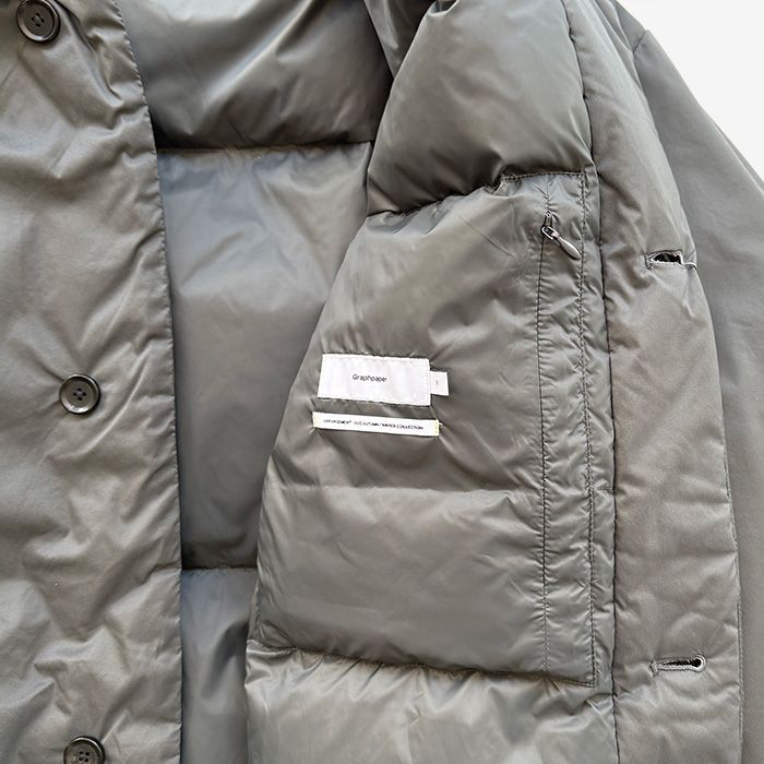 PERTEX QUANTUM AIR Bal Collar Down Coat  / GRAY