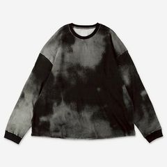 THERMAL OG TIEDYE LS TEE | BLACK TIEDYE
