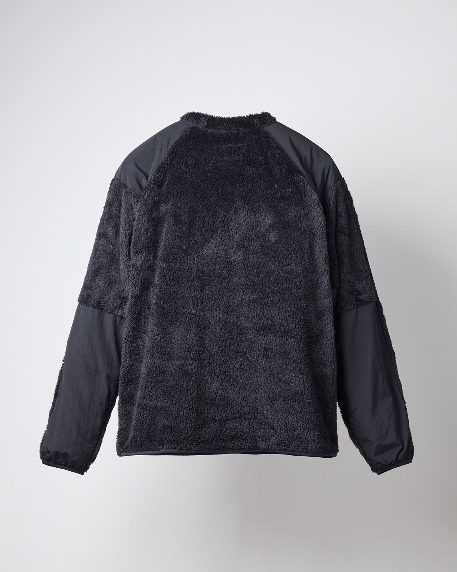 WILD THINGS / SHAGGY FLEECE PULLOVER / Black