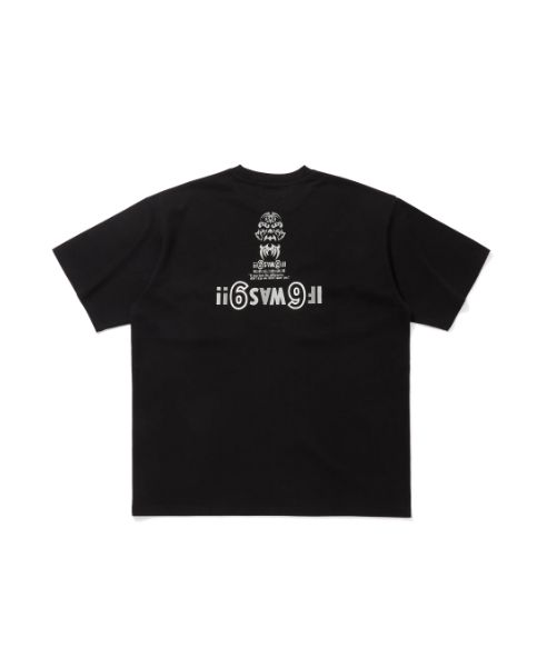 "HideandSeek×Toru Nishiura" The H&S S/S Tee / BLK / T-シャツ