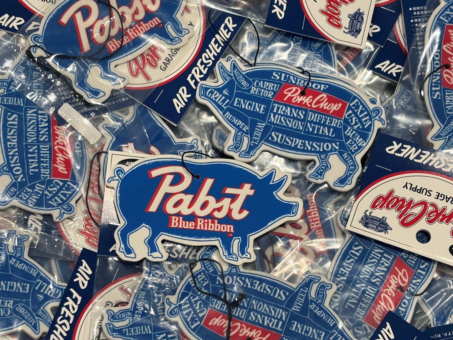 AIR FRESHENER / Pabst Blue Ribbon / BLUE / エアーフレッシュナー