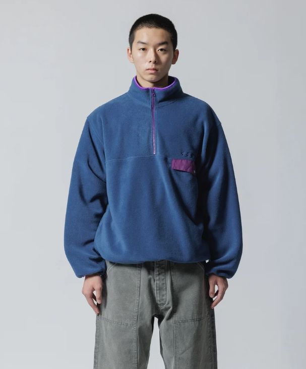FLEECE H/Z JACKET / NAVY / フリースジャケット / FS2057