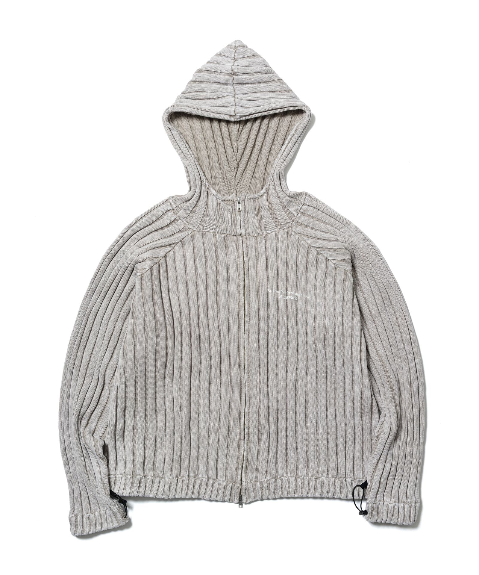 CPG KNIT HOODIE 26AW / GRAY / ニット フーディー
