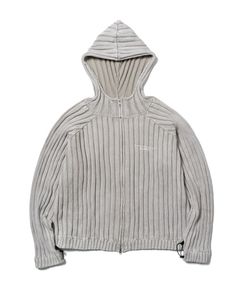 CPG KNIT HOODIE 26AW / GRAY / ニット フーディー