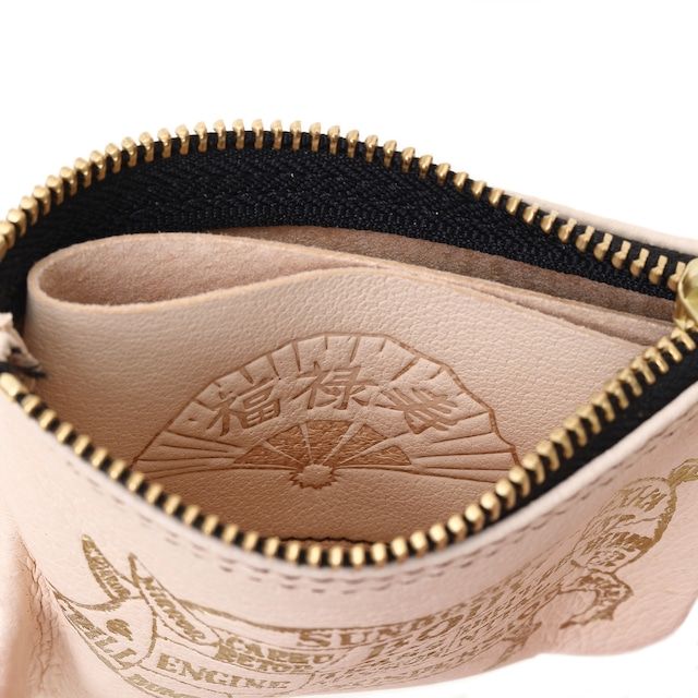 NEW BIKER WALLET / BLACK×GOLD / 福禄寿