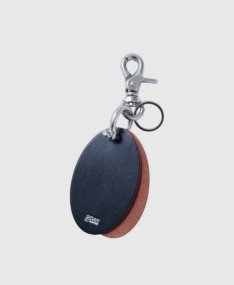 OVAL KEYRING / Black
