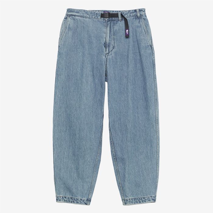 Denim Wide Tapered Field Pants / IB(Indigo Bleach)