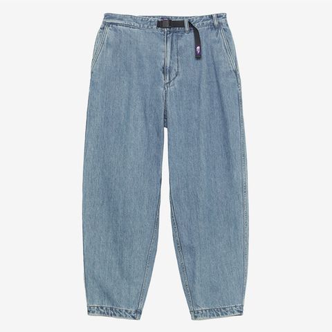 Denim Wide Tapered Field Pants / IB(Indigo Bleach)