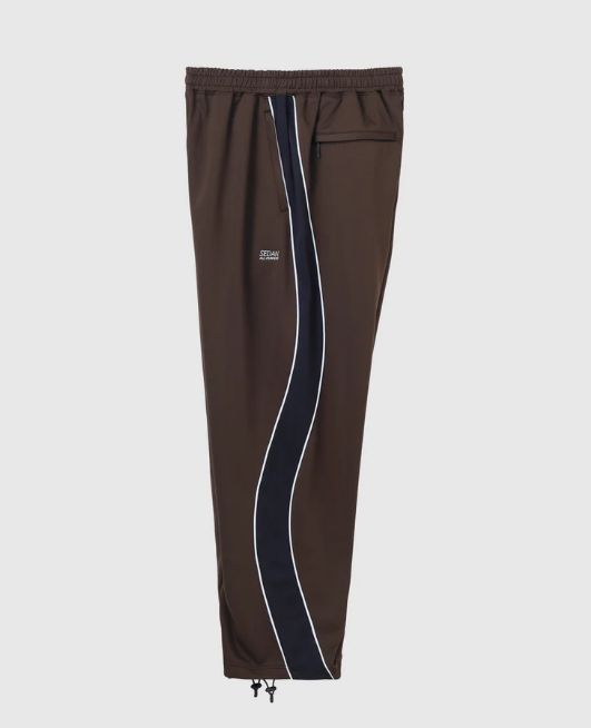 OG LOGO TRACK PANTS / Brown x Black